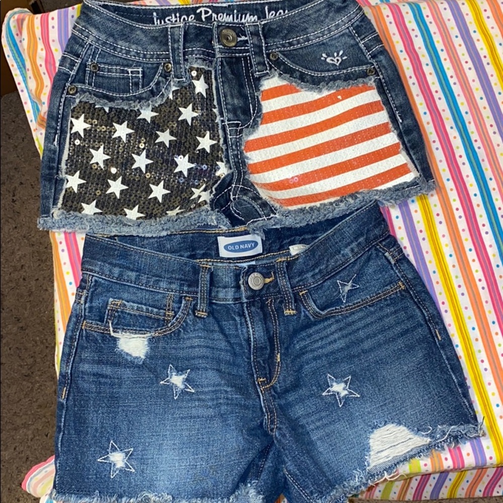Girls size 8 short